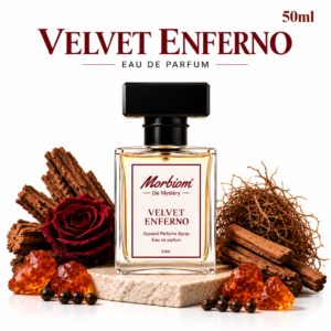 Velvet Enferno | EDP | Long Lasting & High Projection | Woody Spicy Perfume | 50ml