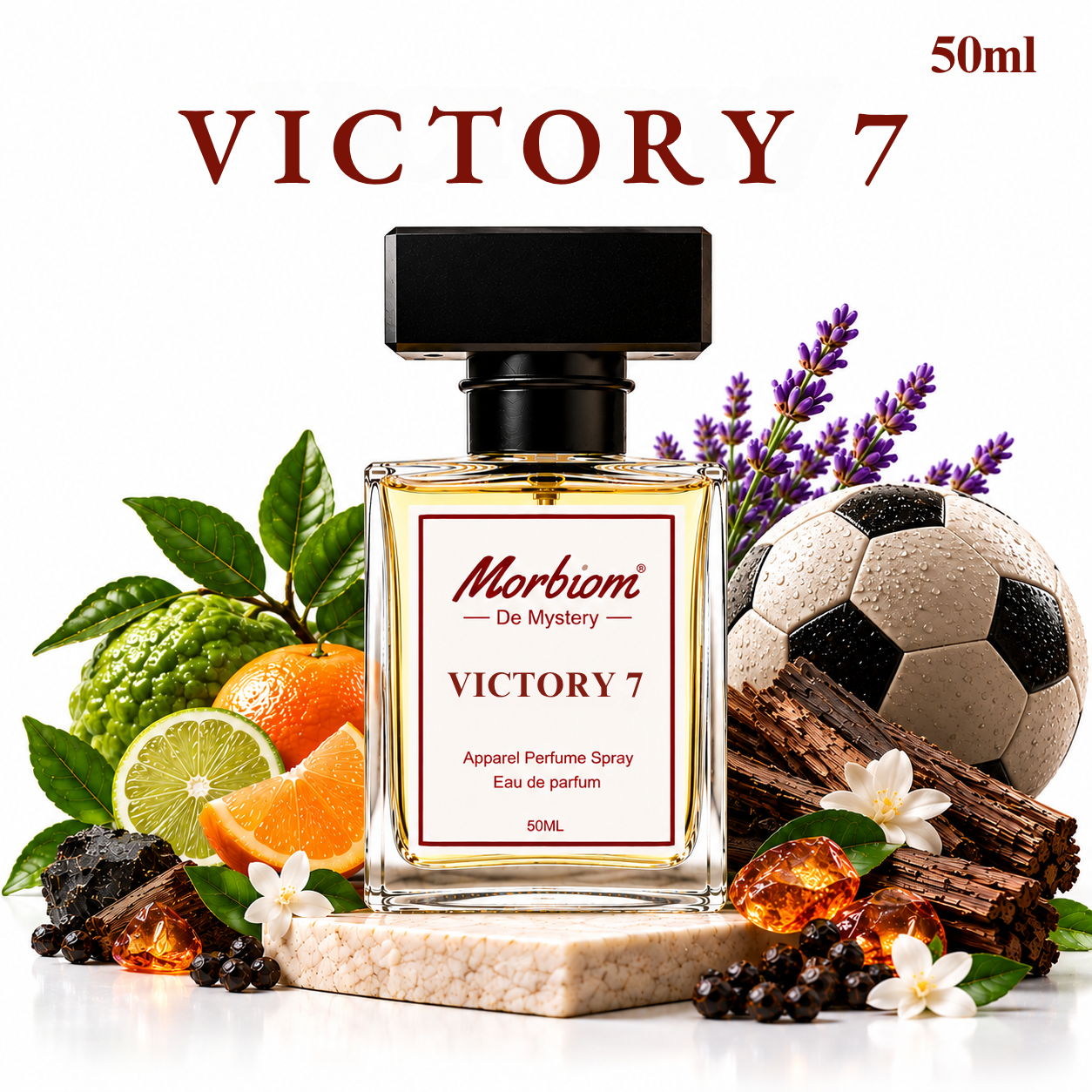 Victory 7 | EDP | Long Lasting & High Projection | Fresh Sporty Perfume | 50ml